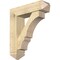 Ekena Millwork Balboa Arts and Crafts Rough Sawn Bracket w/ Offset Brace, Douglas Fir, 8"W x 30"D x 34"H BKT0806X30X34BOA03RDF - alternate 1